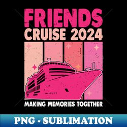 Friends Cruise 2024 Matching Vacation Group Trip - Exclusive Sublimation Digital File