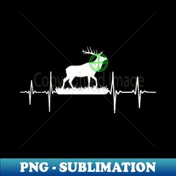 Hunting Heartbeat Hunter Sniper Deer - Special Edition Sublimation PNG File