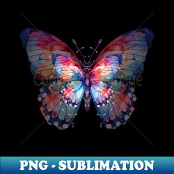 Enchanting Butterfly Watercolor Art Print - Trendy Sublimation Digital Download