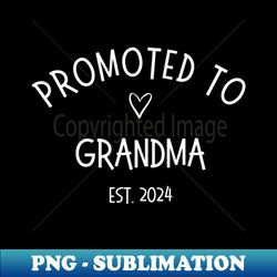 Pregnancy Reveal Gift for Grandma Est - Decorative Sublimation PNG File