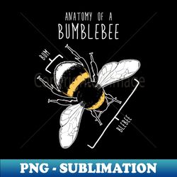Bumblebee Anatomy - Unique Sublimation PNG Download
