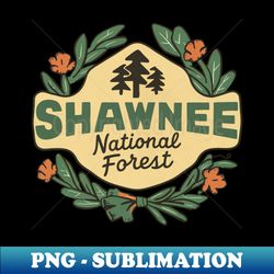 Retro Shawnee National Forest - Unique Sublimation PNG Download