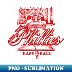 Phillies Baseball Liberty Bell - Creative Sublimation PNG Download