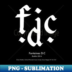 Fontaines DC Vintage - Trendy Sublimation Digital Download