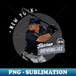 Jasson Dominguez New York Y Dots - High-Resolution PNG Sublimation File