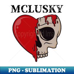 Mclusky Skull Love Style - Premium PNG Sublimation File