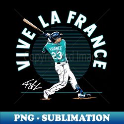 Ty France Vive - Retro PNG Sublimation Digital Download