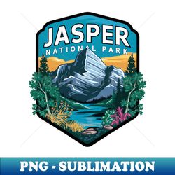 jasper national park beautiful landscape - decorative sublimation png file