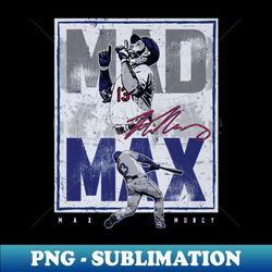 max muncy los angeles d mad max - premium png sublimation file