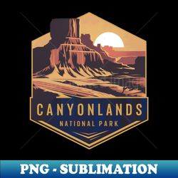Nature's Masterpieces in Canyonlands National Park - PNG Transparent Sublimation File