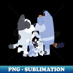 Heeler family love - PNG Transparent Sublimation File