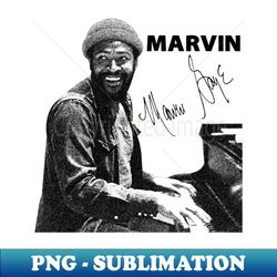Marvin Gaye - Decorative Sublimation PNG File