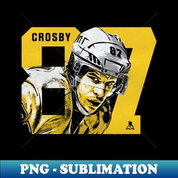 Sidney Crosby Pittsburgh Number - Trendy Sublimation Digital Download