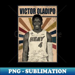 Miami Heat Victor Oladipo - Decorative Sublimation PNG File