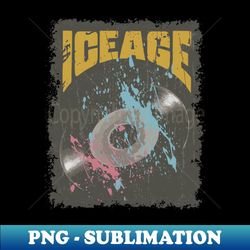 Iceage Vintage Vynil - Instant PNG Sublimation Download