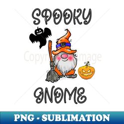 Spooky Gnome, Witchy Gnome - Sublimation-Ready PNG File