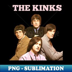 The Kinks Colage - PNG Transparent Sublimation File