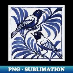 Blue Birds - Exclusive Sublimation Digital File