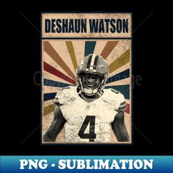 Cleveland Browns Deshaun Watson - Vintage Sublimation PNG Download