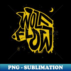 Wolf Flow - Premium Sublimation Digital Download