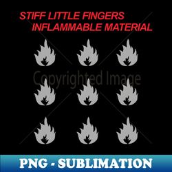 STIFF LITTLE FINGERS BAND - Trendy Sublimation Digital Download
