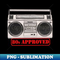 boombox - modern sublimation png file
