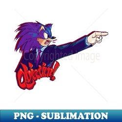 Couple shirt Sonic Ace Attorney version - Decorative Sublimation PNG File