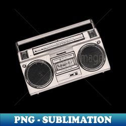 boombox - retro png sublimation digital download