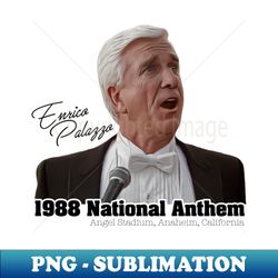 Enrico Palazzo National Anthem - PNG Transparent Digital Download File for Sublimation