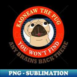 You won't find any brains back there 1 - PNG Sublimation Digital Download