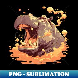 hippopotamus - Exclusive PNG Sublimation Download