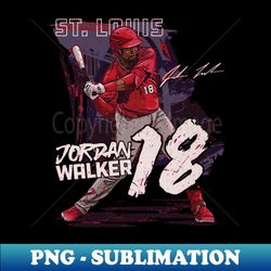 Jordan Walker St. Louis State - PNG Transparent Digital Download File for Sublimation