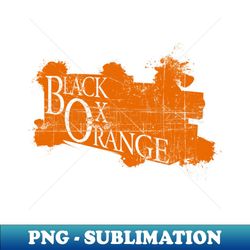 black box orange - stylish sublimation digital download