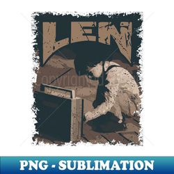 Len Vintage Radio - Signature Sublimation PNG File