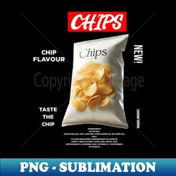 Chips - Signature Sublimation PNG File