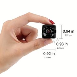 Mini Camera, Built-in Microphone, Portable Mini Camcorders, USB Rechargeable Mini Car DVR Camera, Motion Sensor Cam,