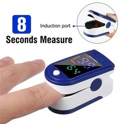 Oximeter Finger Clip Type Household Blood Oxygen Saturation Finger Pulse Heart Rate Detection Oximeter