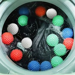 Colorful Anti-Rolling Cleaning Laundry Ball - Dryer Ball For Landry - Cleaning Tools