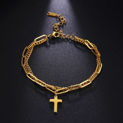 Gold hand bracelet - Gold hand chain - Valentines Day Gift