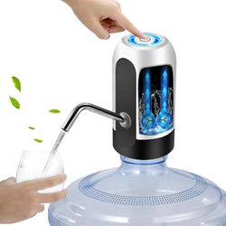 Electric Portable Water Dispenser Pump - Water Heater - 5 Gallon Bottle Charge With Extension Hose Barreled Tools