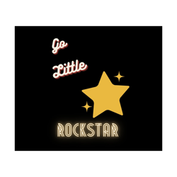 Go Little Rockstar Large print Mouse Pad