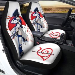 Young Sasuke Car Seat Covers Custom Gifts Idea For Naruto Anime Fans