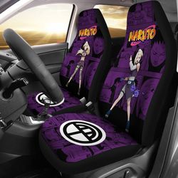 Yamanaka Ino Car Seat Covers Custom Manga Naruto Anime Car Accessories