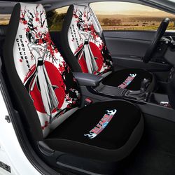 Ulquiorra Cifer Car Seat Covers Custom Japan Style Anime Bleach Car Interior Accessories