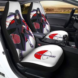 Uchiha Itachi Car Seat Covers Custom Gifts For Naruto Anime Fans