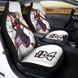 Temari Car Seat Covers Custom Gifts For Anime Naruto Fans