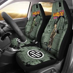 Nara Shikamaru Car Seat Covers Custom Manga Anime Naruto Car Accessories