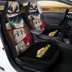 My Hero Academia Eyes Car Seat Covers Custom Mha Anime Car Accessories