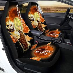 Mihael Keehl Car Seat Covers Custom Death Note Anime Car Accessories