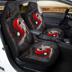 Koi Fish Car Seat Covers Custom Japan Style Car Accessories